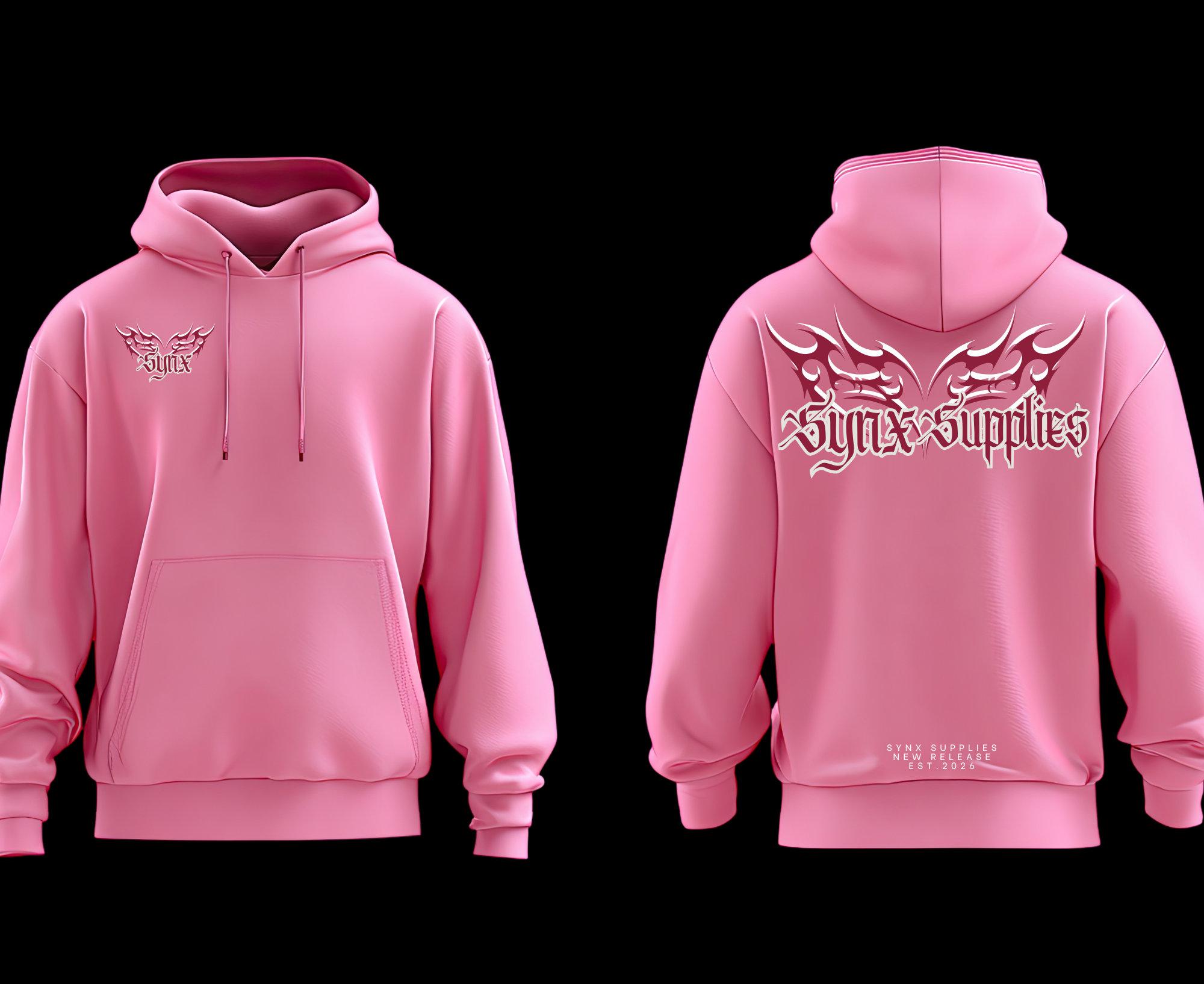 Synx Pink Merch - Hoodie